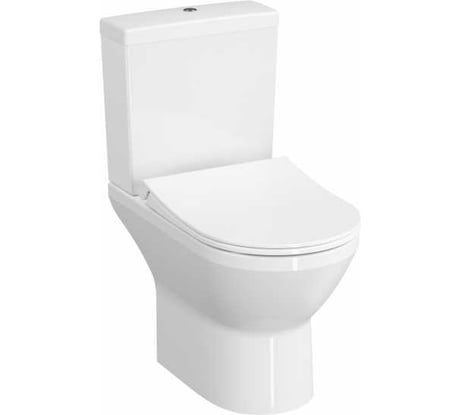 Комплект напольного безободкового унитаза Vitra Integra Round Open-Back 9833B003-7206