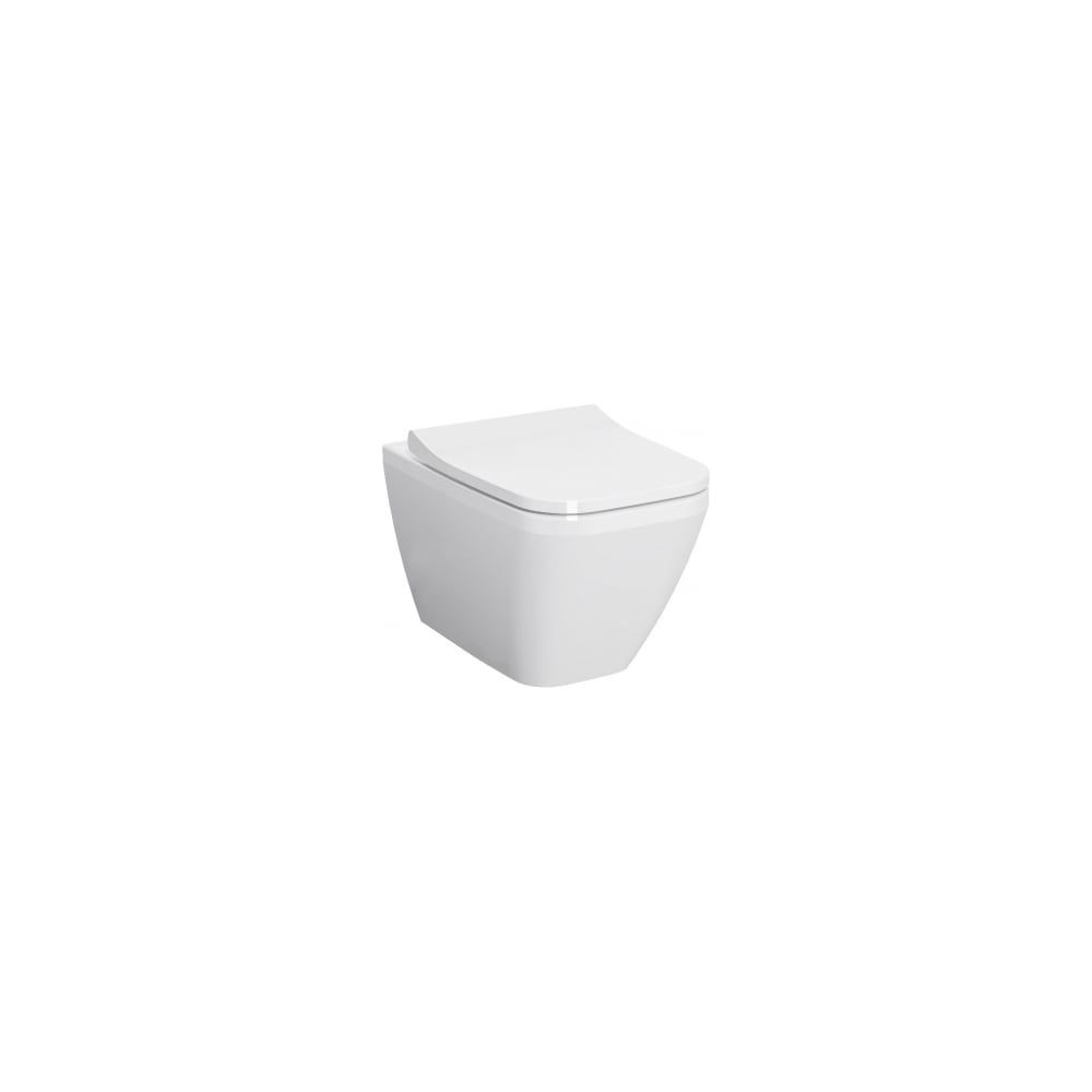 Подвесной унитаз Vitra Integra Square 54 см, безободковый7082B003-0075 ...