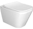 Подвесной унитаз Vitra Integra Square 54 см, безободковый7082B003-0075 1
