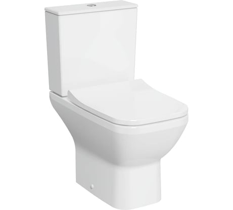 Комплект напольного безободкового унитаза Vitra Integra Square Open-Back 9833B003-7205