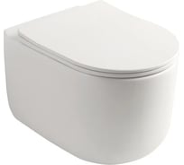 Унитаз подвесной безободковый Santi Line система смыва Tornado (сиденье микролифт) SL-5006