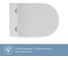 Комплект AM.PM MasterFit инсталляция для подвесного унитаза с клавишей ProC S, хром глянцевый + унитаз подвесной Long 525х360 безободковый, Vortex (Торнадо), Soft-Close, белый глянцевый, форма овал I012710.0251OV2110 10