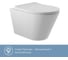 Комплект AM.PM I012709.0101 PrimeFit инсталляция для унитаза с клавишей PrimeFit L, бел глянц + Унитаз Long 525х360 безободковый, Vortex (Торнадо), сиденье Soft-Close, белый матовый, конус I012709.0101CV2120 9