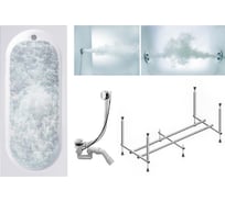 Гидромассажная ванна Timo 170х70 ROHA1770 с гм спины ROHA1770-KT17-SPV1505-T-CM-T-BM