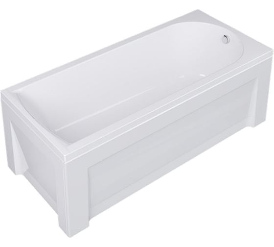 Комплект Акриловая ванна TIMO MIKA1870 180_70_58+Каркас+Слив-перелив MIKA1870-KT18S-SPV1505 1