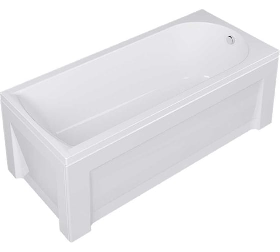 Комплект Акриловая ванна TIMO MIKA1880 1800_800_580+Каркас+Слив-перелив+гидромассаж 6 форсунок MIKA1880-KT18-SPV1505-T-CM