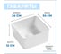 Раковина Teymi Helmi Mini 24 artceramic, накладная, белая 00-00256778 15