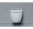 Унитаз подвесной Ceramicanova Alba торнадо 3.0, сиденье микролифт, белый CN11005T 2