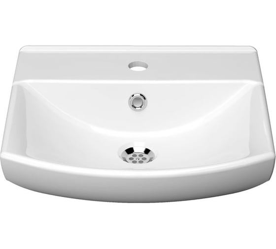 Умывальник KERAMIN Клермонт 45 с креплением, белый CDB00029250 4810531150404 1