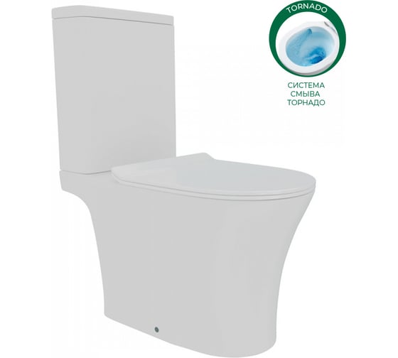 Унитаз-компакт напольный Wesnaart TIS TORNADO 115-TIS21 1
