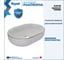 Раковина для ванной накладная Solli 48 орнамент Teymi T50389 ЦБ-00285903 3