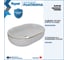 Раковина для ванной накладная Solli 48 орнамент Teymi T50389 ЦБ-00285903 4