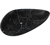 Раковина для ванной накладная Ellie W 60 черный мрамор Teymi T50592 ЦБ-00285898