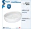 Раковина для ванной накладная Valma 50 белый мрамор Teymi T53103 ЦБ-00285900 4