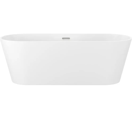 Ванна акриловая отдельностоящая Wellsee Shell, 180×80 см, глянцевый белый 281704000 1