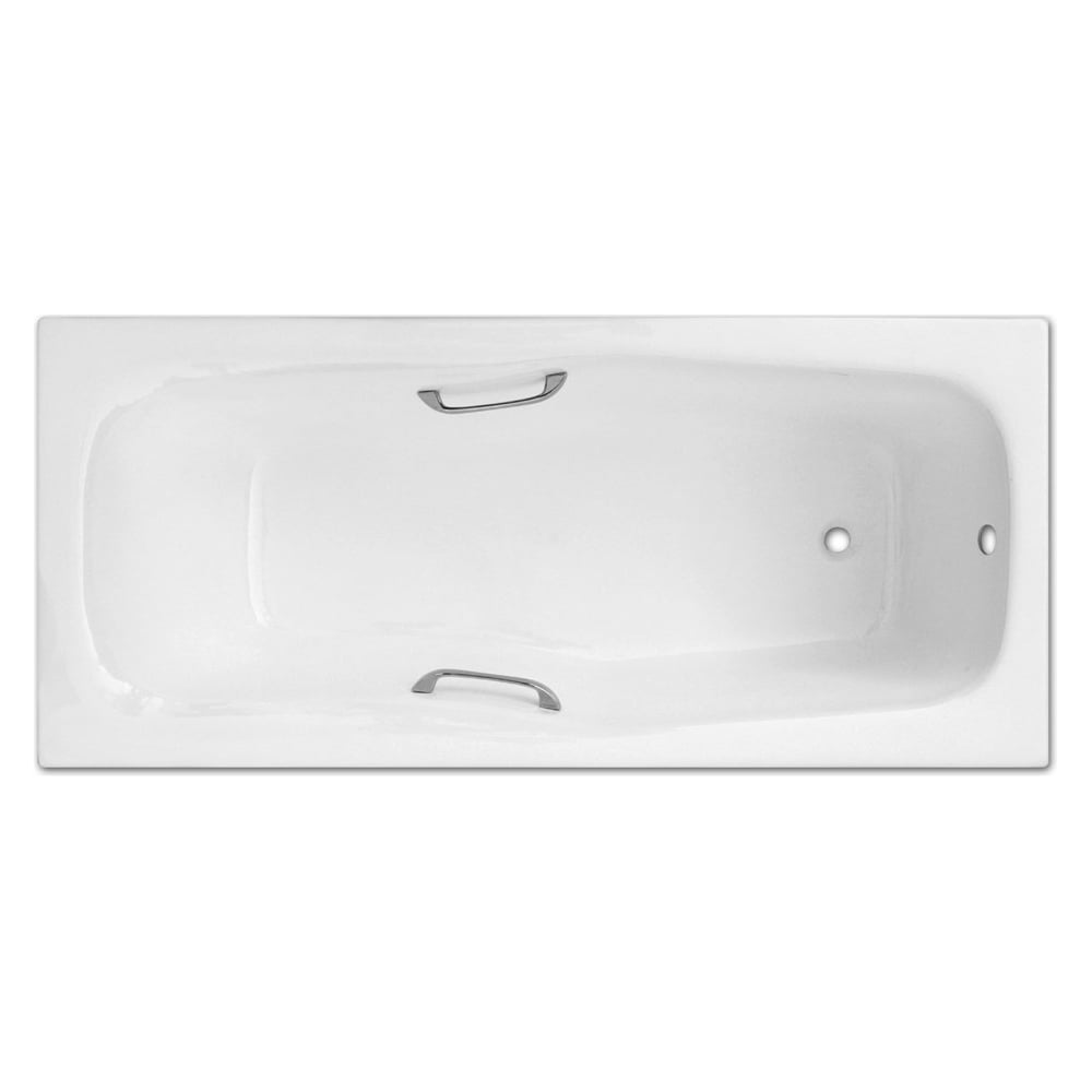 Чугунная ванна Goldman Saga 180x80x42 б/н, с отверстием для ручек Saga ...