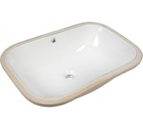 Раковина встраиваемая снизу Agger санфарфор, белый глянец ASB03600