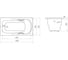 Чугунная ванна Goldman Elegant 200x85x45 б/н Elegant 200, Goldman 2