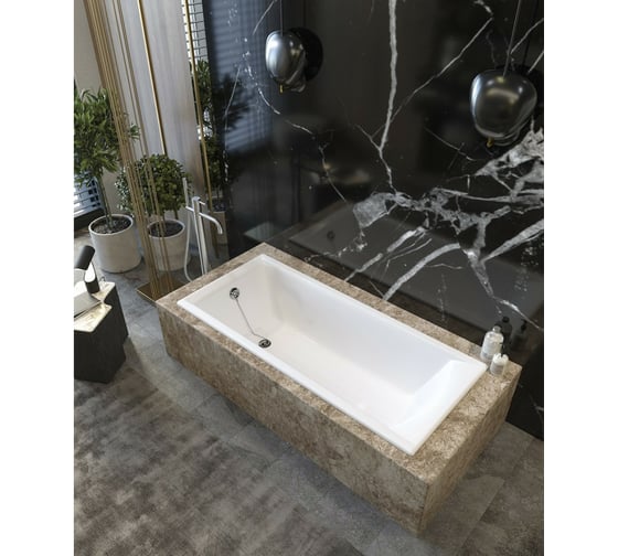 Чугунная ванна Goldman Elite 180x80x45 б/н Elite, Goldman