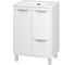 Тумба напольная Brevita RISACCA White - 60, 2 дверцы, 1 ящик, матовая эмаль + раковина УТ000027935 6