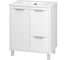 Тумба напольная Brevita RISACCA White - 70, 2 дверцы, 1 ящик, матовая эмаль + раковина УТ000027937 4