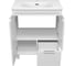 Тумба напольная Brevita RISACCA White - 70, 2 дверцы, 1 ящик, матовая эмаль + раковина УТ000027937 6