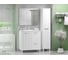 Тумба напольная Brevita RISACCA White - 80, 2 дверцы, 1 ящик, матовая эмаль + раковина УТ000027938 2