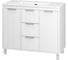 Тумба напольная Brevita RISACCA White - 90 2 дв. 3 ящ. мат. эмаль + раковина УТ000027939 3