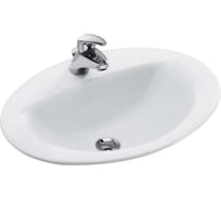 Раковина JACOB DELAFON ODEON/PATIO 56x43 см, белая E4155-00