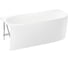 Акриловая ванна пристенная Wellsee Belle Spa 2.0, 170x75 см, цвет глянцевый белый 235806000 2