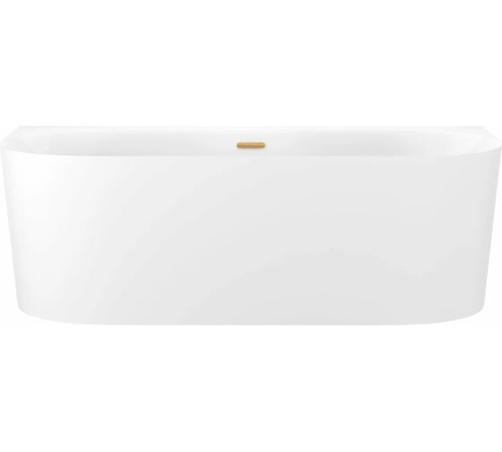 Акриловая ванна пристенная Wellsee Collaro, 180x80 см, цвет глянцевый белый 289102000 1