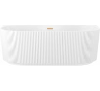 Акриловая ванна пристенная Wellsee Festive Fox, 170x80 см, цвет глянцевый белый 287302000