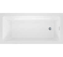 Акриловая ванна встраиваемая Wellsee FreeDom 2.0, 165 x 80 см, цвет глянцевый белый 233002000