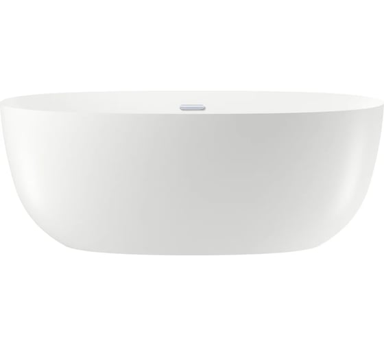 Акриловая ванна отдельностоящая Wellsee Eclatant, 159 x 74 см, цвет глянцевый белый 231301000 1
