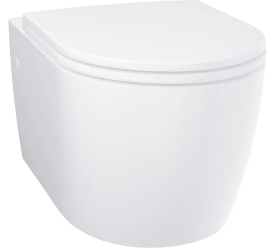 Подвесной унитаз GROHE Bau Ceramic с сиденьем с микролифтом, альпин-белый 103860SH00 1