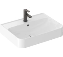 Равковина настенная Ravak ELLEN 60 керамическая, с переливом, цвет белый XJX01160005