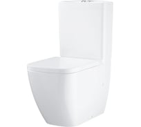Унитаз-компакт с бачком и сиденьем микролифт GROHE Clova, альпин-белый 39909000