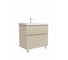 Тумба с раковиной RUVANN STELLO 80 + Фест 80 в ванную напольная, cappuccino Т.STELLO-CA.П-80Н-KIT-FES 1