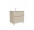Тумба с раковиной RUVANN STELLO 80 + Como 80 в ванную напольная, cappuccino Т.STELLO-CA.П-80Н-KIT-COM 1