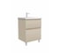 Тумба с раковиной RUVANN STELLO 60 + Миранда 60 в ванную напольная, cappuccino Т.STELLO-CA.П-60Н-KIT-MIR 1