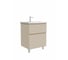 Тумба с раковиной RUVANN STELLO 60 + Moduo 60 в ванную напольная, cappuccino Т.STELLO-CA.П-60Н-KIT-MOD 1