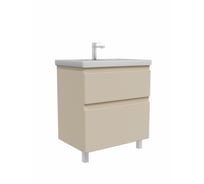 Тумба с раковиной RUVANN STELLO 70 + Фостер 70 в ванную напольная, cappuccino Т.STELLO-CA.П-70Н-KIT-FOS