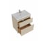 Тумба с раковиной RUVANN STELLO 70 + Фостер 70 в ванную напольная, cappuccino Т.STELLO-CA.П-70Н-KIT-FOS 3