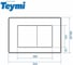 Инсталляция с унитазом комплект 5 в 1 Teymi унитаз подвесной безободковый Lori Vortex кнопка нержавеющая сталь F16928 F16928 ЦБ-00303928 17