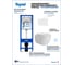 Инсталляция с унитазом Teymi комплект 5 в 1 унитаз подвесной безободковый Lori Vortex кнопка белая F16921 F16921 ЦБ-00303932 2