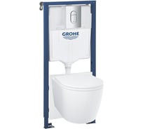 Комплект инсталляции Grohe Rapid SL с унитазом Bau и сиденьем с микролифтом () 103849SH00