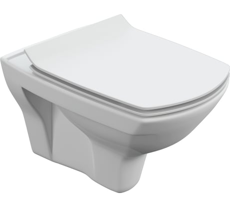 Подвесной унитаз Cersanit CARINA XL Clean On DPL e-off Slim S-MZ-CARINA-XL-COn-S-DL-w