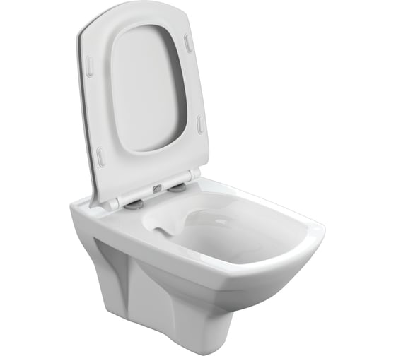 Подвесной унитаз Cersanit CARINA XL Clean On DPL e-off Slim S-MZ-CARINA-XL-COn-S-DL-w