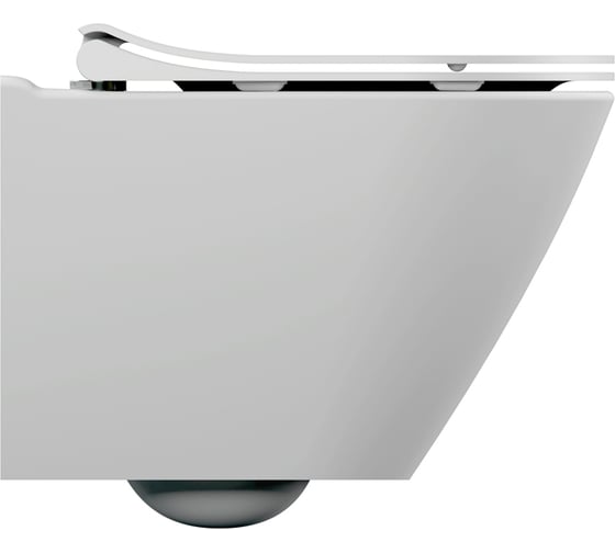 Подвесной унитаз Cersanit CITY OVAL Clean On DPL e-off Slim 63114