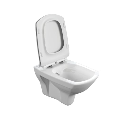 Комплект Cersanit CARINA XL CO DPL EO slim+инсталляция LINK PRO+кнопка PILOT белое стекло 63556